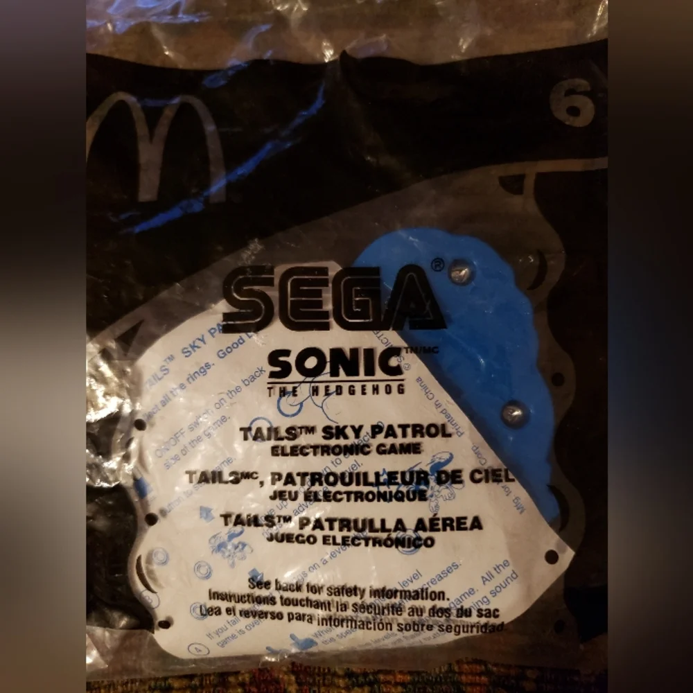 2003 Mcdonald SEGA sonic Handheld Game #6 NEW IN PACKAGE
